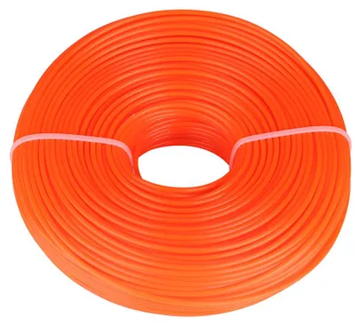 Produktbild von 3 mm Trimmerfaden aus Nylon, runde Schnur, für Benzin-Rasentrimmer, 120 m
