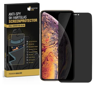 Produktbild von 2x 9H Panzerglas für iPhone 12 Mini ANTI-SPY Privacy Panzerfolie Displayschutz Hartglas Schutzfolie Blick Schutz