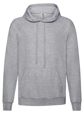 Image de Fruit of the Loom - Sweat à capuche pour homme FK2245 (XXL) (gris chiné)
