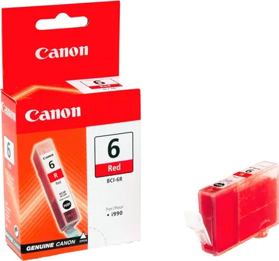 Image de Canon BCI-6R - rouge - original - réservoir d'encre