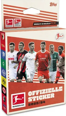 Image de Autocollants à collectionner Topps Bundesliga 2023/24 - 1 blister