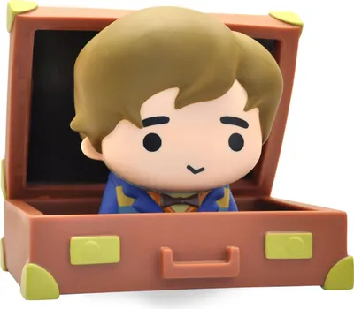 Produktbild von Plastoy Phantastische Tierwesen Newt Koffer Chibi Spardose 16 cm P80095
