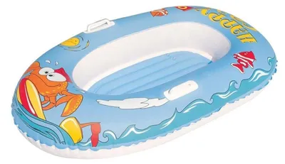 Produktbild von Kinderboot ca 137 x 89 cm Luftmatratzen Aufblasartikel Kunststoff
