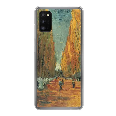 Produktbild von MuchoWow® Handyhülle Schutzhülle Hülle für Samsung Galaxy A41 Elysische Felder - Vincent van Gogh Silikon Softcase Handy Hülle - Mobiltelefon