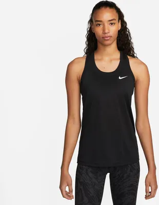 Produktbild von Nike W Nk Df Rlgd Rcr Tank Black/White Black/White M
