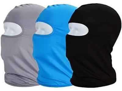Produktbild von Sturmhaube Balaclava UV Schutz Gesichtsmaske für Outdoor Sport Radfahren Schwarz Blau Grau