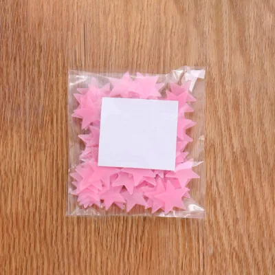 Produktbild von 100 Stück Nachtleuchtende, fluoreszierende, leuchtende Sterne, Aufkleber, Heimdekoration, Wandaufkleber für Kinderzimmer
