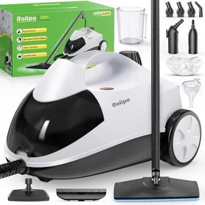 Produktbild von Dampfreiniger Steam Cleaner für Haushalt 2000 W, für Haushalt, Küche, Bad, Fenster, Polster & Auto, Dampfdruck:4 Bar,Leistung:2000W,Tank:Max 2L