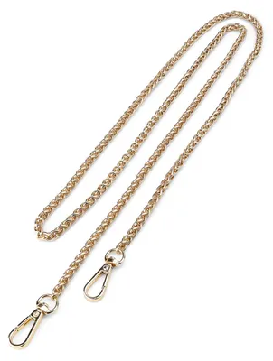 Goldener Ketten-Schulterriemen 1,2 m, Metall, für Taschen