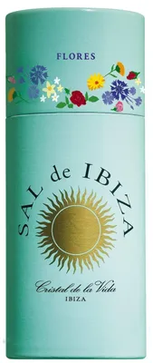 Produktbild von Sal de Ibiza Granito con flores, Meersalz mit Blüten, Streuer 75 gr.