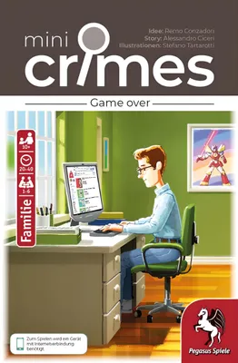 Image de MiniCrimes Game over - Jeu d'enquête coopératif pour 1 à 6 joueurs