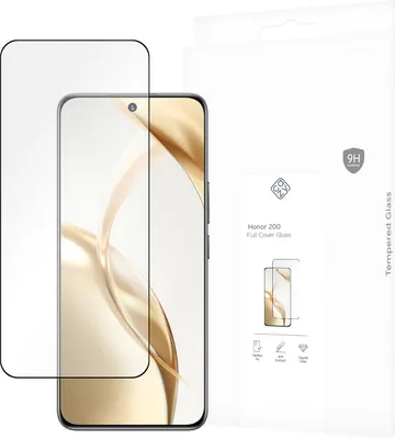Produktbild von Schutzfolie Honor 200 - Panzerglas - Cazy - Schwarz