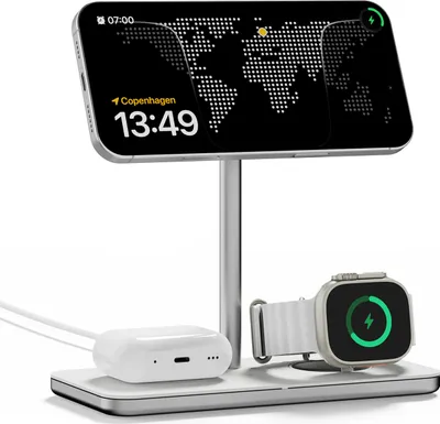 Image de LINQ Connects Support de Charge Sans Fil 3en1 Qi2
