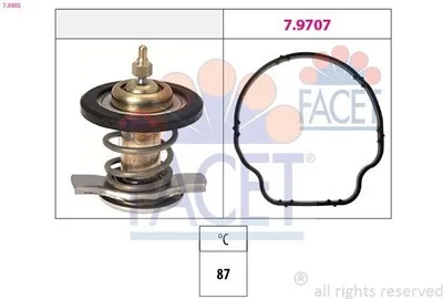 Produktbild von FACET Thermostat Kühlmittel 87°C passend für MERCEDES-BENZ C-Klasse Limousine (W204) E-Klasse Limousine (W211) C-Klasse T-modell (S204)