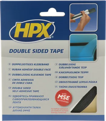Produktbild von HPX Montageband doppelseitig 12mm x 10m