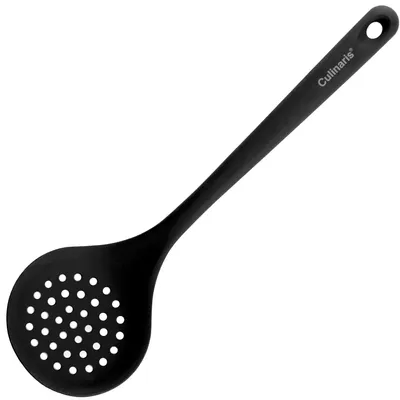 Image de Écumoire - silicone - noir | Culinaris