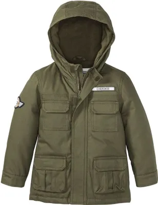 Produktbild von Lupilu Jungen Parka Winterjacke Jacke Wasserabweisend Grün 86