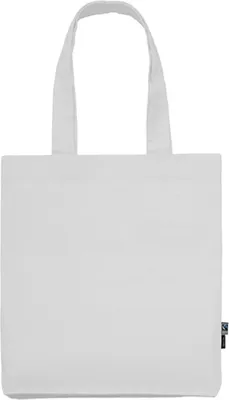 Produktbild von Neutral O90003 | Twill Bag / Einkaufstasche / Fairtrade- - Farbe: White - Größe: 38 x 42 x 7 cm