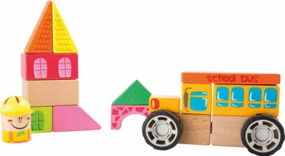 Produktbild von Holzbausatz Schulbus