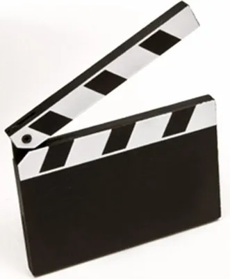 Produktbild von Platzkartenhalter Filmklappe 8 cm x 6,2 cm - Einheitsgröße