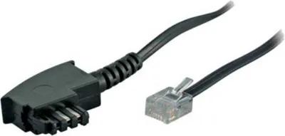 Produktbild von shiverpeaks BASIC-S Telefonkabel schwarz 6,0 m
