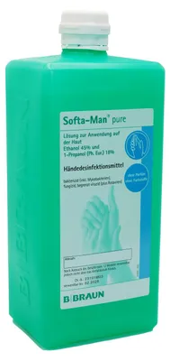 Produktbild von B. Braun Softa-Man Pure Händedesinfektion 1000 ml