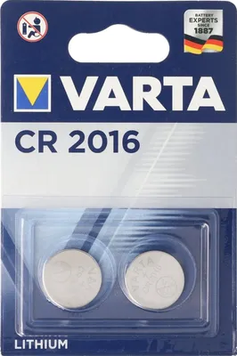 Produktbild von Varta 100x CR2016 2er Blister 3V Batterie Lithium Knopfzelle 6016 VCR2016
