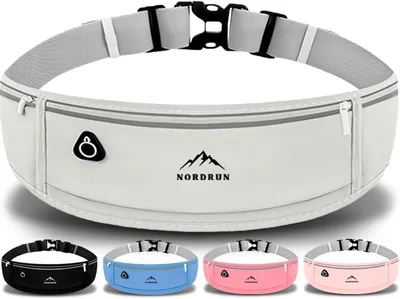 Image de Ceinture de course réglable, étanche, compatible avec tous les téléphones, ceinture de sport