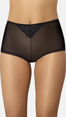 Produktbild von Teyli Hohe Taille Slip mit floraler Spitze Franceska Female 320 schwarz S