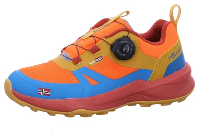 Produktbild von Trollkids Trollfjord Hiker Low Sneaker Orange