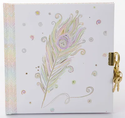 Produktbild von Goldbuch Tagebuch Flora Feather 17x17x2cm