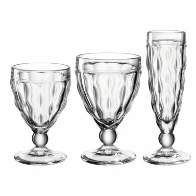 Produktbild von Leonardo Kelchgläser Brindisi 12-teilig, 3 Sorten, Becher, Kalk-Natron Glas, klar, 021598