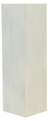 Produktbild von Säule Holzsäule Dekosäule Podest Ständer Sockel Blumenständer Holz Lime-Weiß groß 85 cm