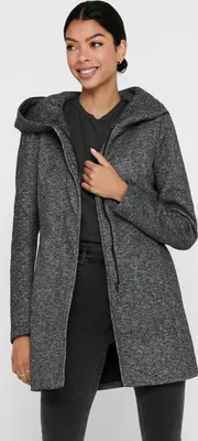 Obrázek produktu pro ONLY Kabáty dámské Polyester Grey GR53317 - Velikost: XXL