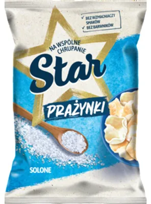 Zdjęcie produktu dla Prażynki ziemniaczane solone Star 95 g