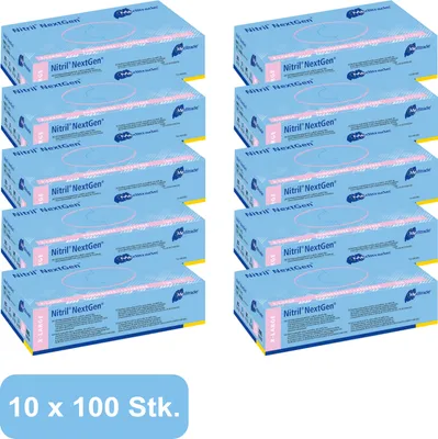 Produktbild von Meditrade NextGen - Nitril Einmalhandschuh - XL - 10x100Stk.