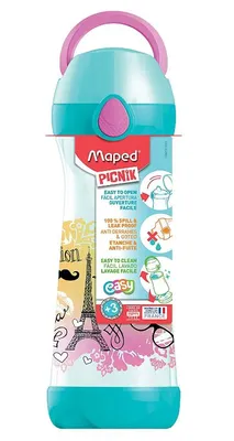 Produktbild von Maped PICNIK Trinkflasche CONCEPT "Paris Fashion", 0,58 l