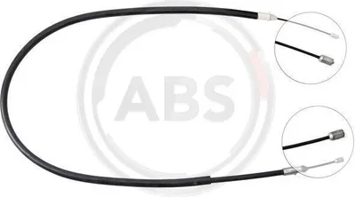 Produktbild von A.B.S. Handbremsseil Seilzug Feststellbremse für RENAULT CLIO II (BB0/1/2, CB0/1/2) K19718