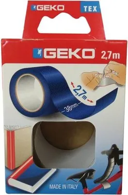 Zdjęcie produktu dla Taśma klejąca z tkaniny z powłoką z tworzywa sztucznego – 38 mm x 27 m – niebieska