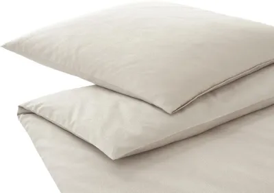 Produktbild von elegante Mako-Satin-Bettwäsche-Garnitur Paisley Farbe Greige Größe 200x220+2x70x90cm