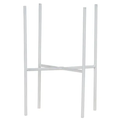 Produktbild von Kolibri Home | Pflanzenständer - Weißer Metall-Pflanzenständer Ø12cm