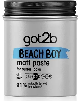 Obrázek produktu pro Schwarzkopf Got2b Beach Boy modelovac matujc pasta 100 ml