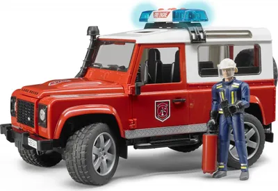 Produktbild von Bruder 02596 Land Rover Station Wagon Feuerwehr