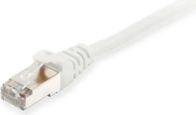 Image de Equip 606004 Câble de raccordement Equip Cat6A      S/FTP 2xRJ45  2,00 m    blanc LSZH, sachet en polyéthylène