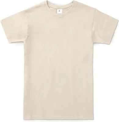 Productafbeelding van B&C E150 Uni T-shirt – Lichtgewicht Comfort & Stijl - Naturel, S