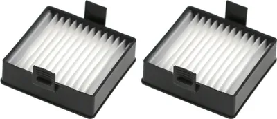 Produktbild von 2x Trade-Shop Flachfaltenfilter / Ersatzfilter kompatibel mit Ryobi 18V P712, P713, P714K, R18HVF-0, R18HV-0, RHVF Staubsauger ersetzt CHV182, CHV182M