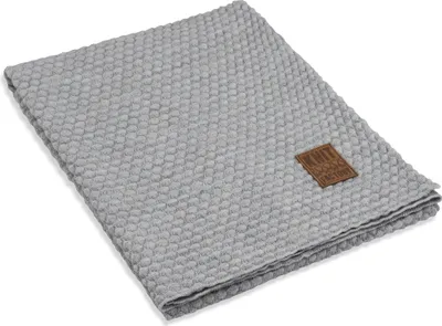 Produktbild von Knit Factory Juul Plaid - Grau/Beige - 160x130 cm