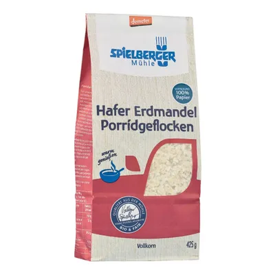 Produktbild von Porridgeflocken - Hafer Erdmandel DEMETER 425g