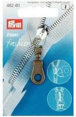 Immagine prodotto di Prym fashion zip occhiello ottone antico