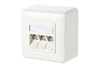 Obrázok produktu pre METZ CONNECT 130B11D30002-E, RJ-45, 6a, Biela